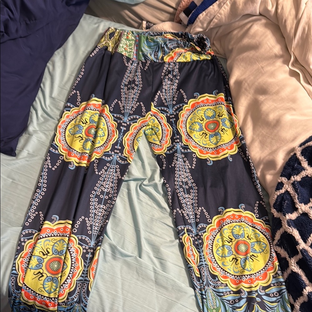 Colorful Patterned Pants